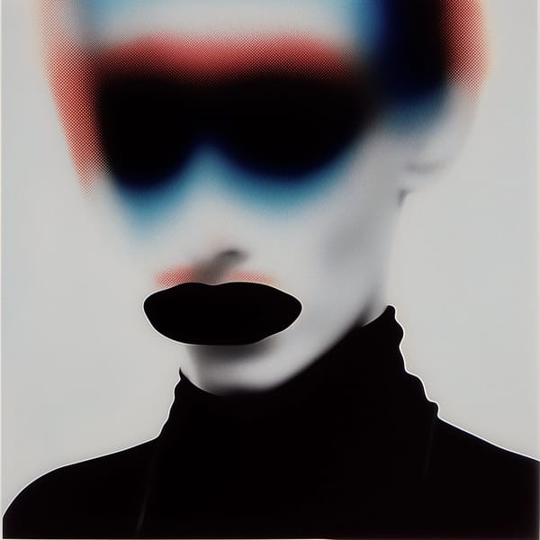 before the mask was finished