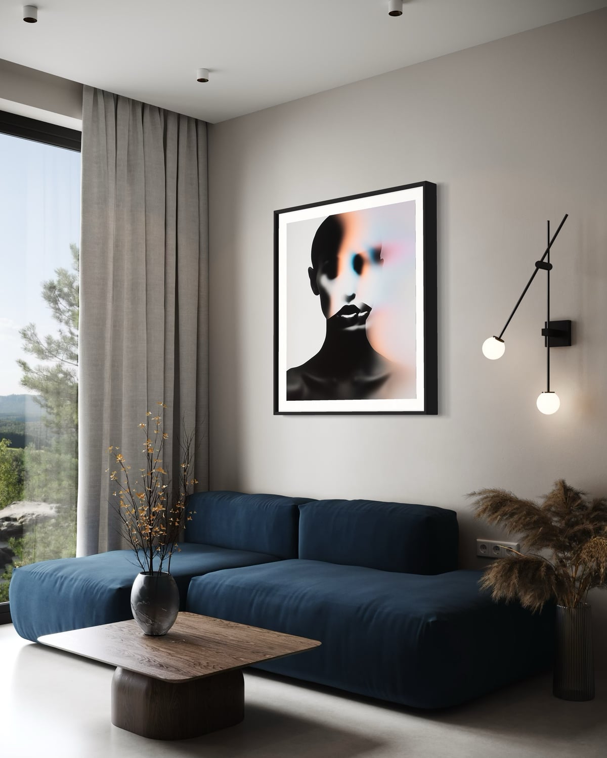 the silence before the name in room setting